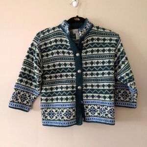 L.L. Bean Girls Wool Sweater